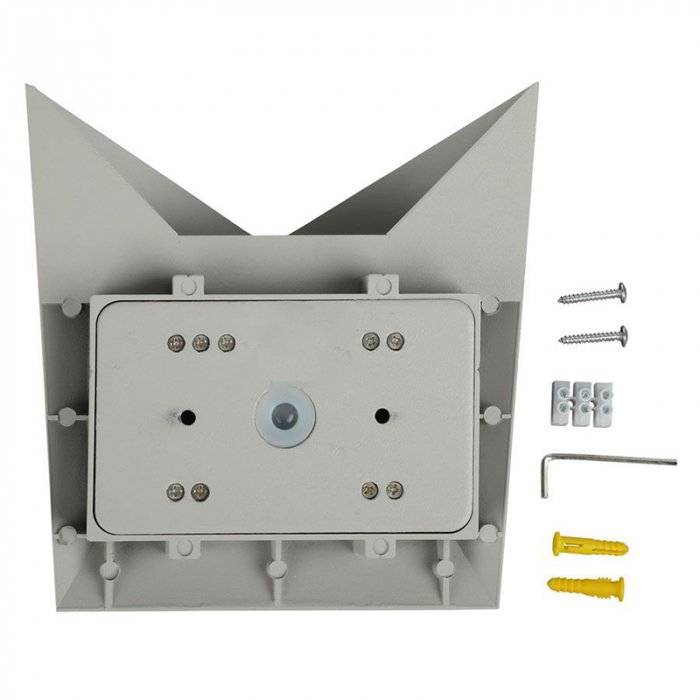LAMPA PERETE LED 5W IP65 3000K - GRI [5]