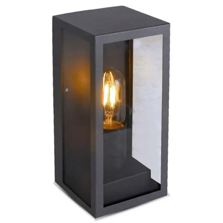 LAMPA PERETE SOCLU E27 - NEGRU MAT [1]