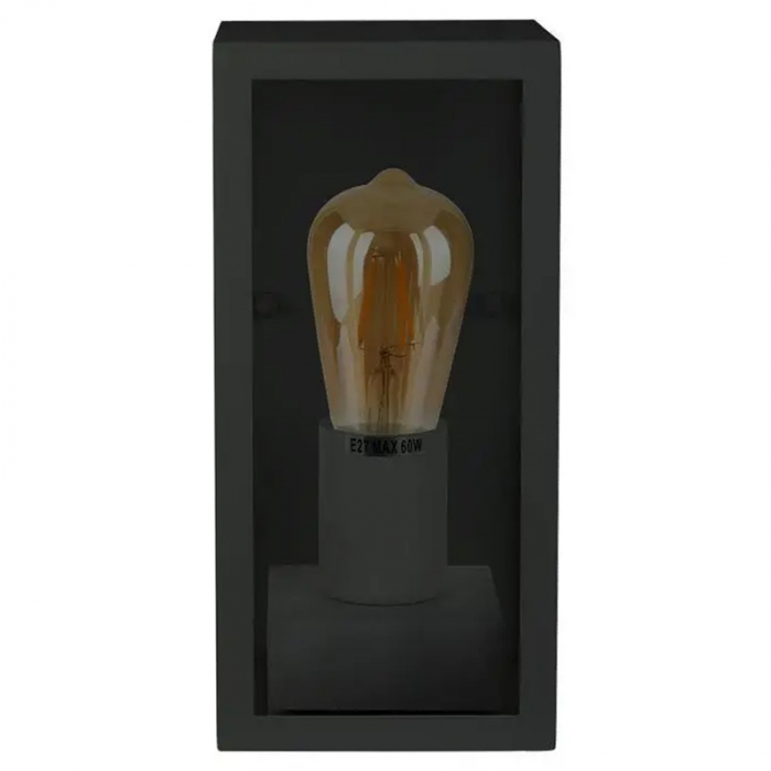 LAMPA PERETE SOCLU E27 - NEGRU MAT [4]