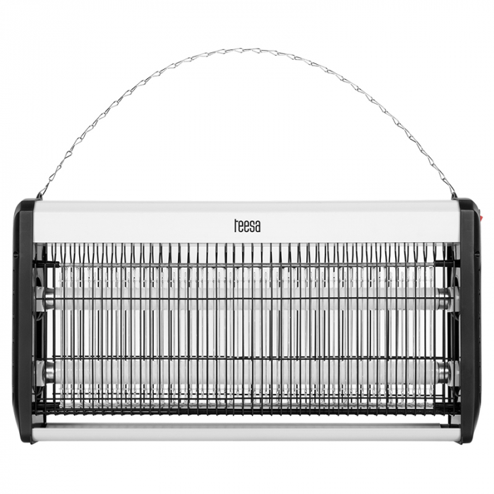 Lampa electrica UV, Aparat anti tantari, anti muste, anti insecte, 2X15W, 100m2 TEESA TSA0216 [3]
