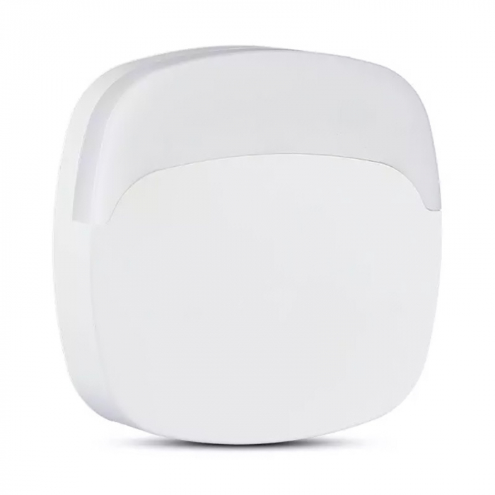 LAMPA VEGHE PATRATA CU SENZOR LUMINA 3000K ALB CALD, CIP SAMSUNG [2]