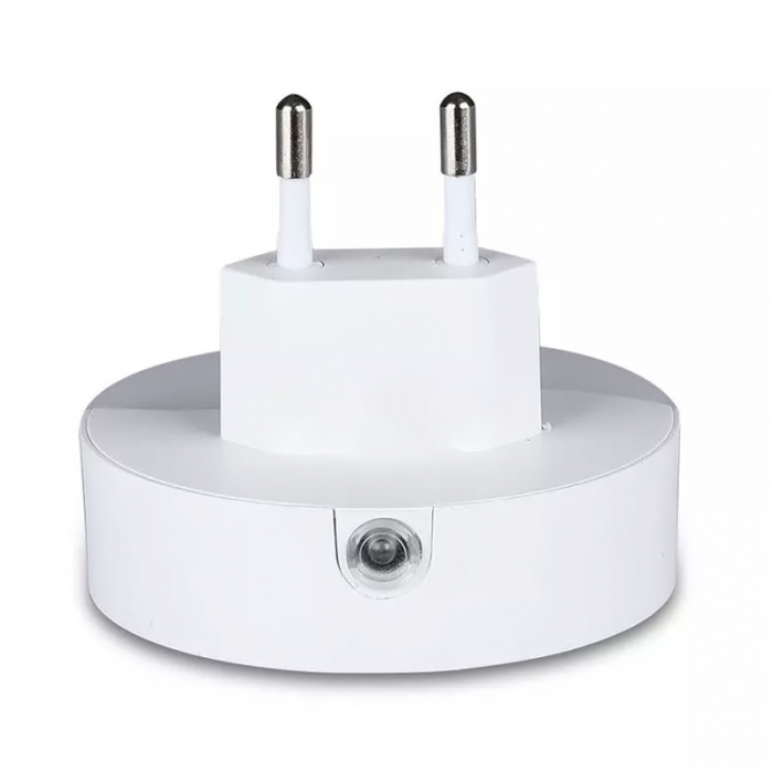 LAMPA VEGHE ROTUNDA CU SENZOR LUMINA 3000K ALB CALD + 2USB [4]