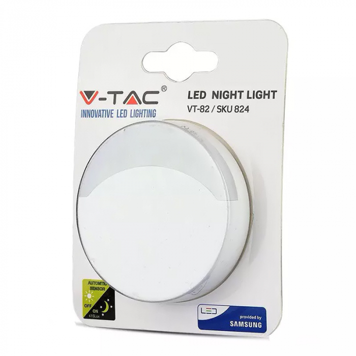 LAMPA VEGHE ROTUNDA CU SENZOR LUMINA 4000K ALB NEUTRU, CIP SAMSUNG [6]