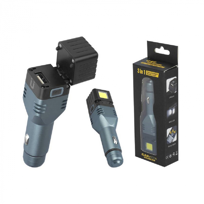 LANTERNA 4IN1 250LM + COB 300LM ACUMULATOR 1500MAH [3]