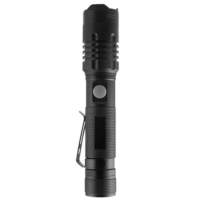 LANTERNA LED 10W ALUMINIU CU INCARCARE USB TIP C [2]