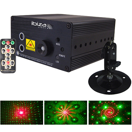 LASER 3W ROSU+VERDE+ALBASTRU SI TELECOMANDA [1]