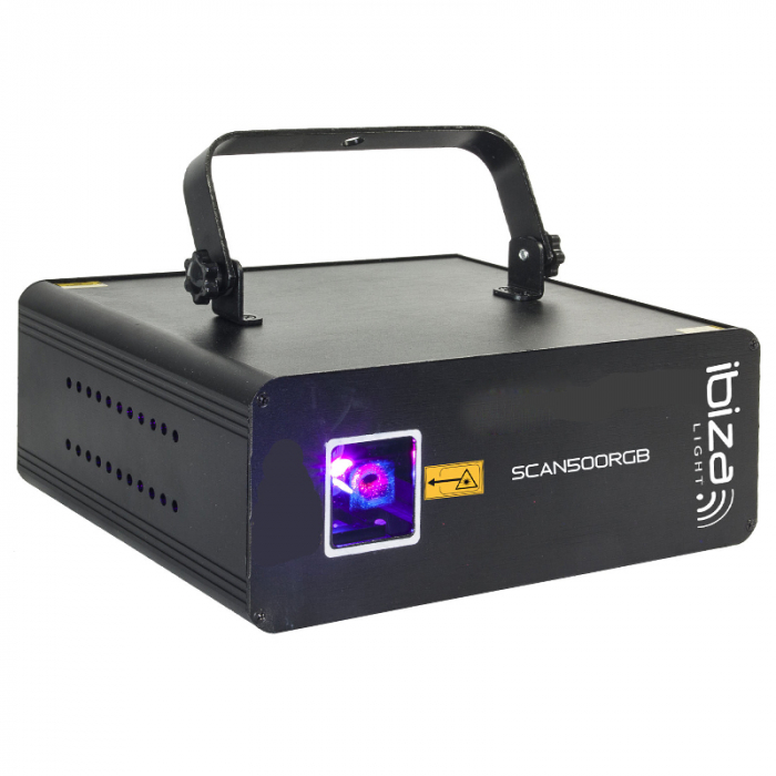 Laser 500mw rgb cu animatii si dmx - Ibiza Light [2]