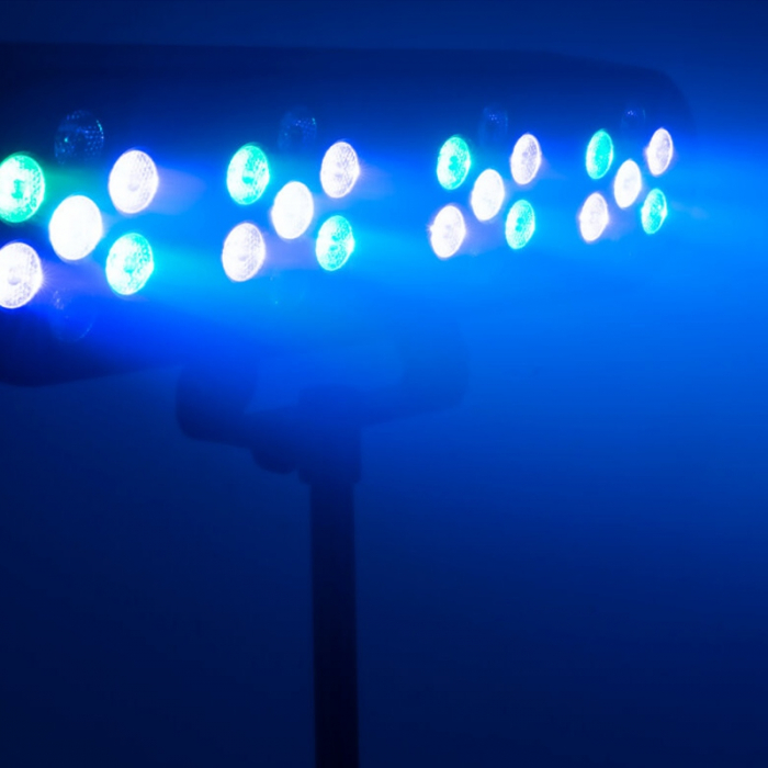 LED Bar RGBW 4x7x1W cu trepied – Iluminare puternică și efecte de culoare pentru evenimente [6]
