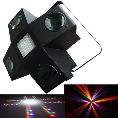 Led light 4 eyes dmx cu stroboscop [1]