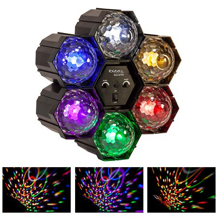 Led running rgbwyp light x6 cu microfon [1]