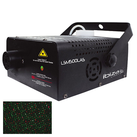 Mașină fum 500w 2 în 1 cu laser rg 100mw [1]