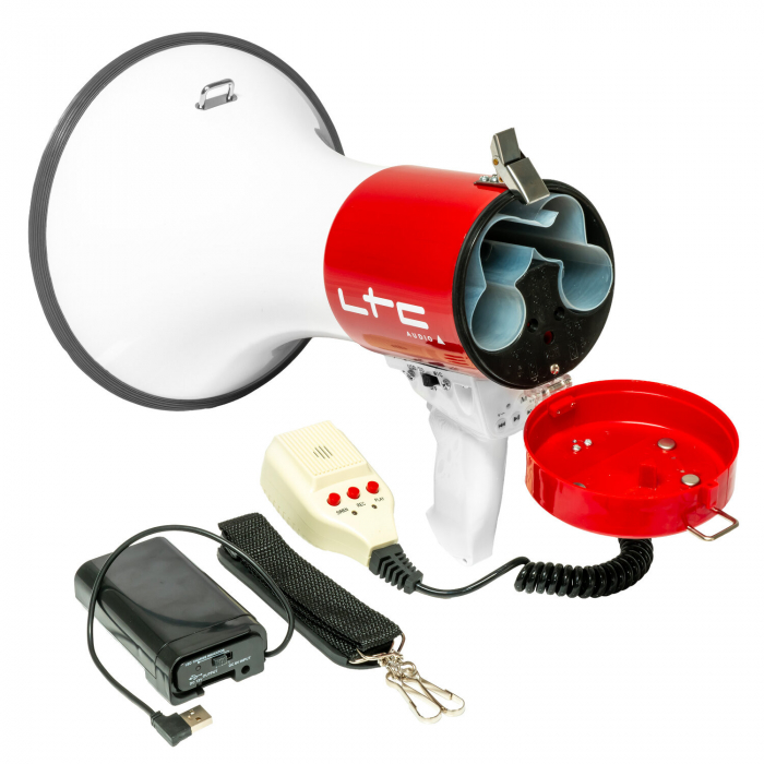 MEGAFON 50W CU USB INREGISTRARE+ACUM.+SIRENA [5]