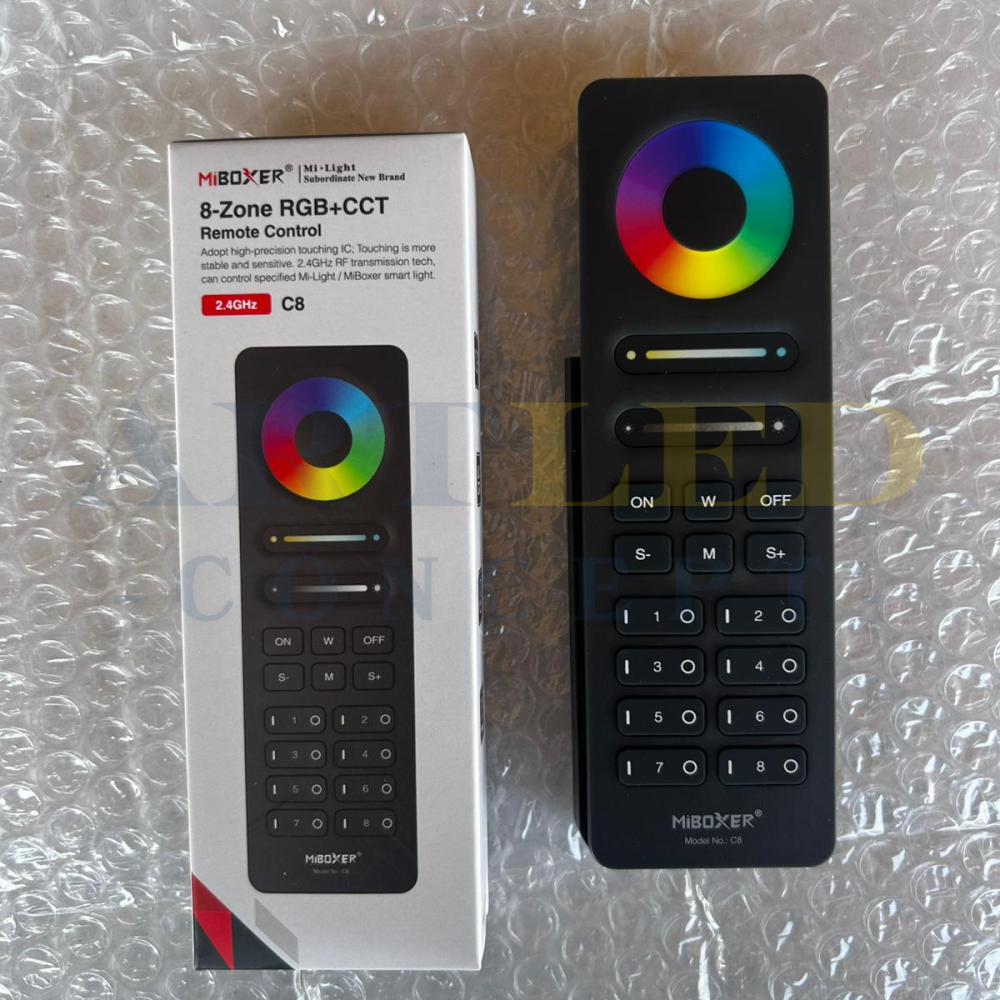 MiBoxer C8 Telecomanda Banda LED RGB+CCT 8 Zone 2.4Ghz [2]