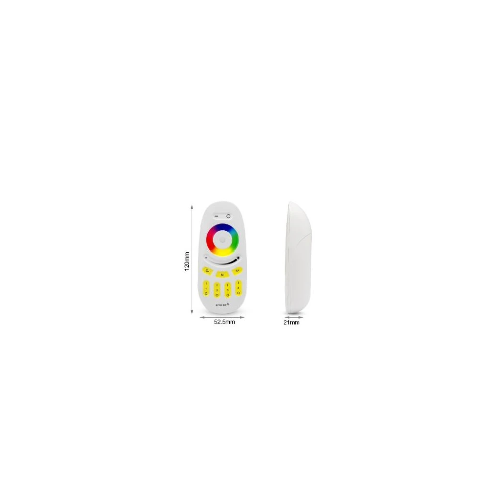 Miboxer FUT096 Telecomanda RGB, RGBW 4 zone 2.4G, Alb [3]
