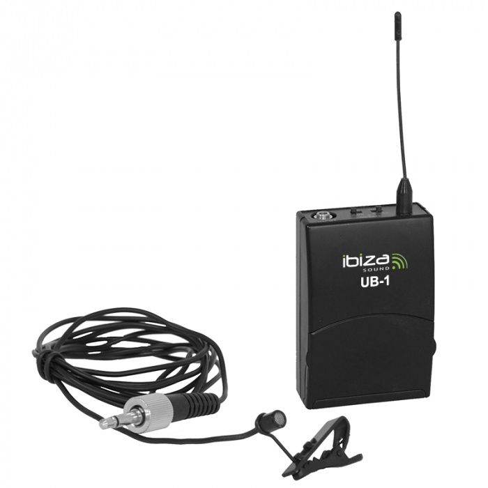 MICROFON LAVALIERA WIRELESS CANAL A 865MHZ [2]