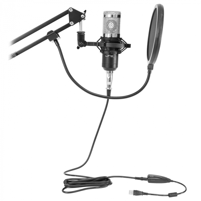 MICROFON USB PENTRU STREAMING SI PODCAST [3]