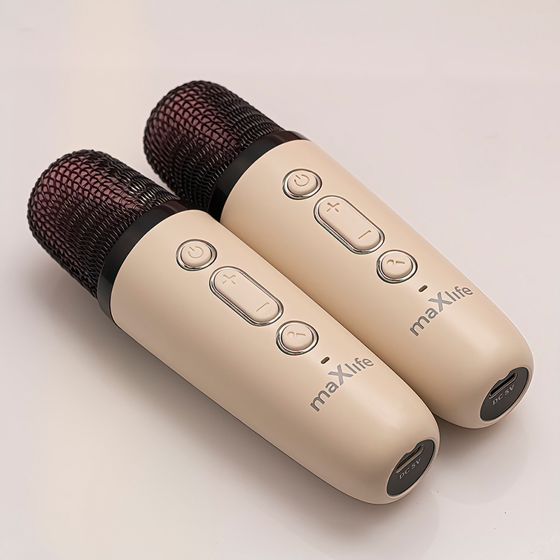 MINI BOXA KARAOKE CU MICROFON WIRELESS - ROZ [8]