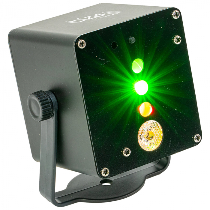 Mini laser 160mw + efect led rgb 3w [3]