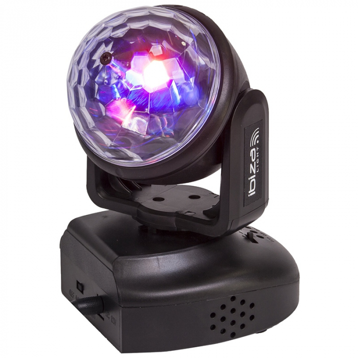 Mini moving head efect astro rgb 20w cu telecomanda - Ibiza Light [3]