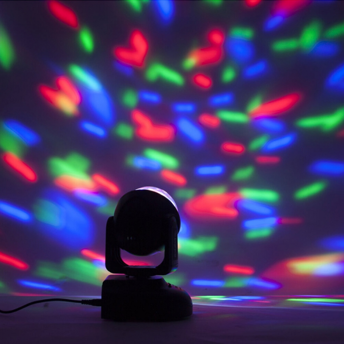 Mini moving head efect astro rgb 20w cu telecomanda - Ibiza Light [5]