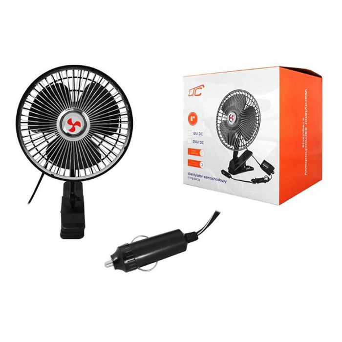 MINI VENTILATOR PENTRU CAMIOANE/DUBA 24V 6''/15CM [4]