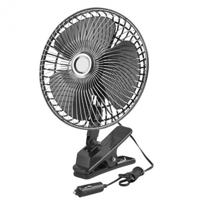 MINI VENTILATOR PENTRU MASINA 12V 6''/15CM [2]