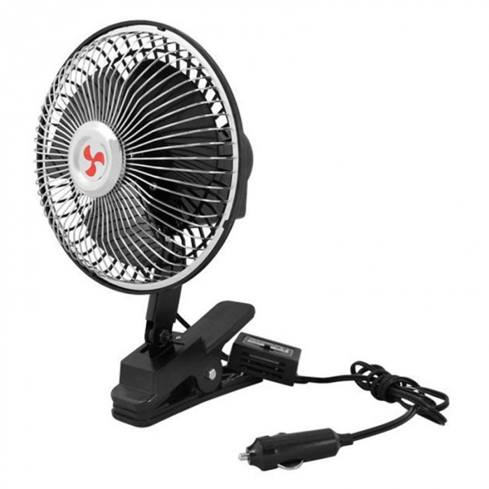 MINI VENTILATOR PENTRU MASINA 12V 6''/15CM [3]