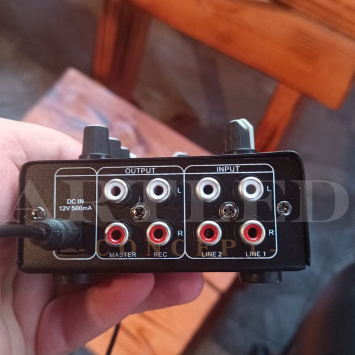 MIXER 2 CANALE CU BLUETOOTH SI USB [4]