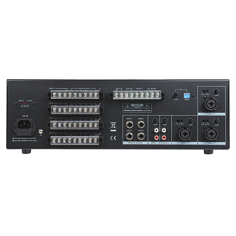 MIXER AMPLIFICAT 4 ZONE 4X60W 5 CANALE [3]