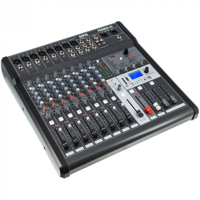 MIXER DIGITAL 10 CANALE 48V BT/USB/SD [2]