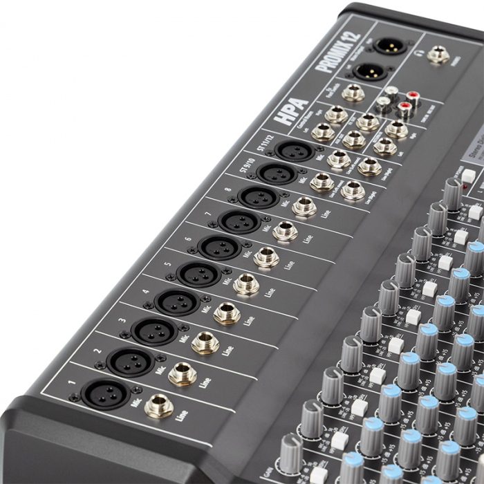 MIXER DIGITAL 12 CANALE 48V BT/USB/SD [7]
