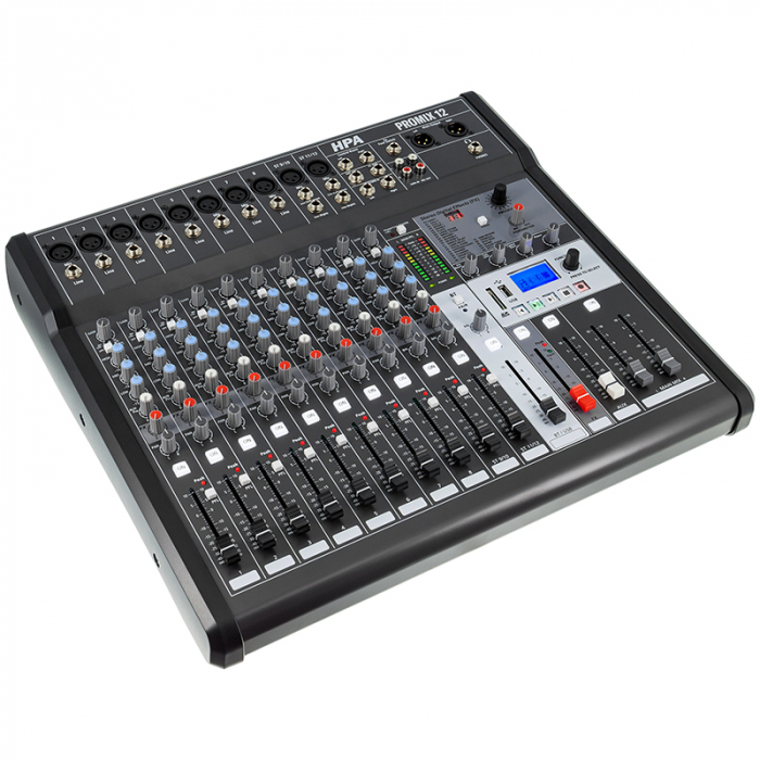 MIXER DIGITAL 12 CANALE 48V BT/USB/SD [2]