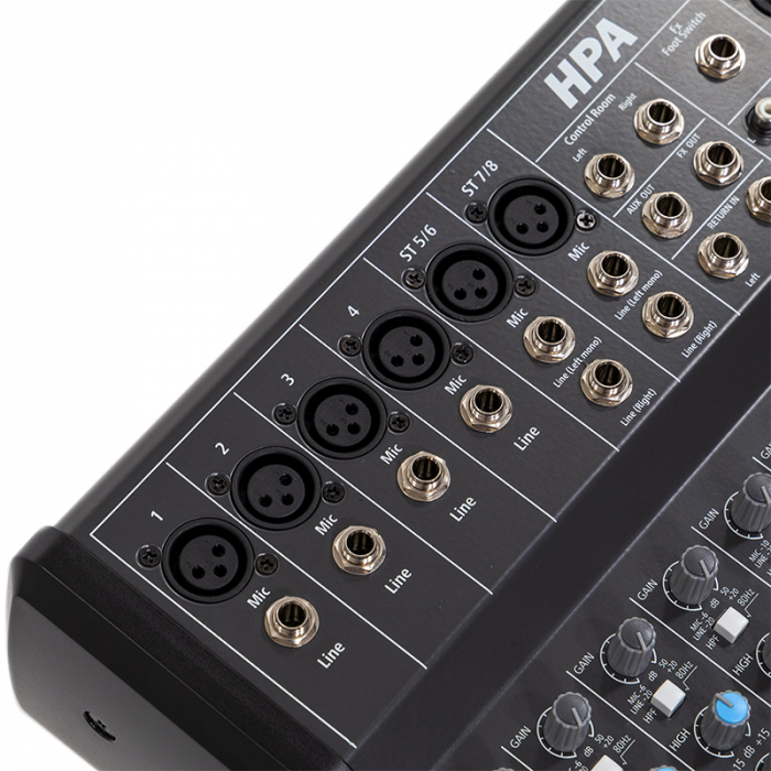 MIXER DIGITAL 8 CANALE 48V BT/USB/SD [8]