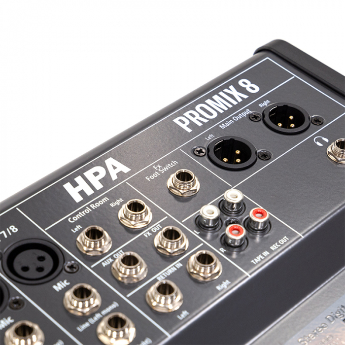 MIXER DIGITAL 8 CANALE 48V BT/USB/SD [10]