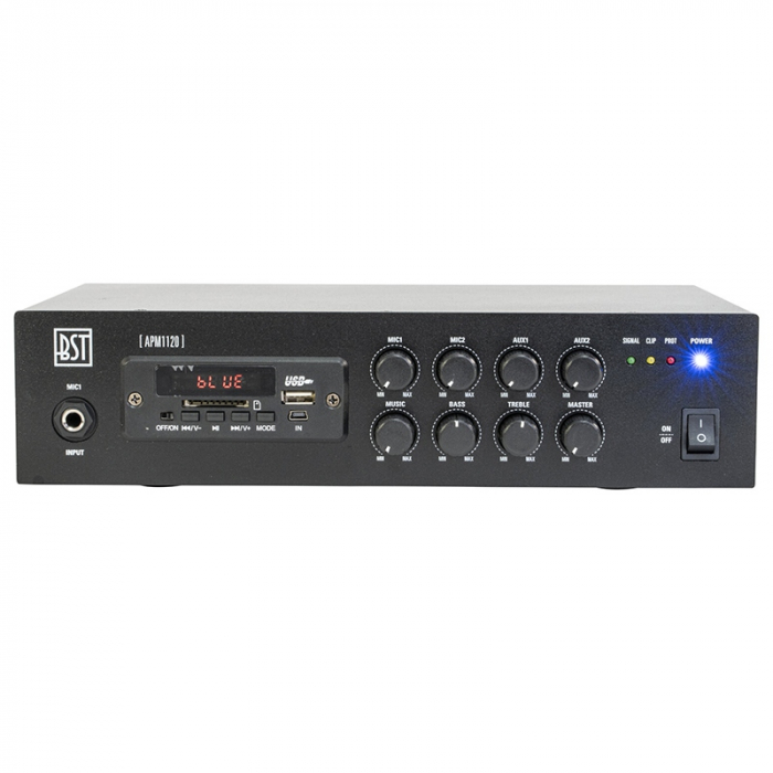 MIXER PA AMPLIFICAT 100V 120W CU USB/BLUETOOTH/SD/FM [2]