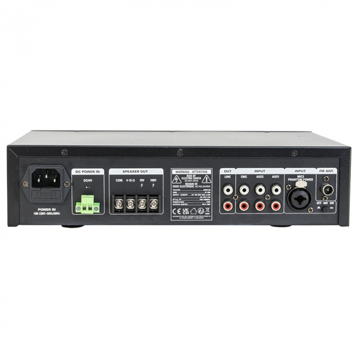 MIXER PA AMPLIFICAT 100V 120W CU USB/BLUETOOTH/SD/FM [3]