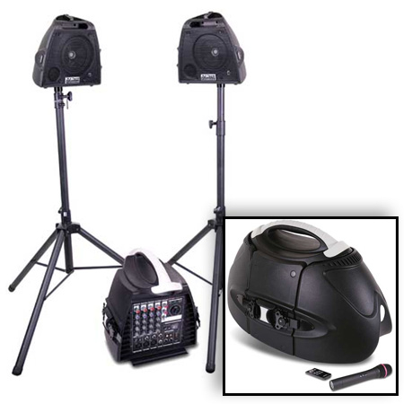 MIXER PORTABIL 140W + BOXE 6.5'' [1]