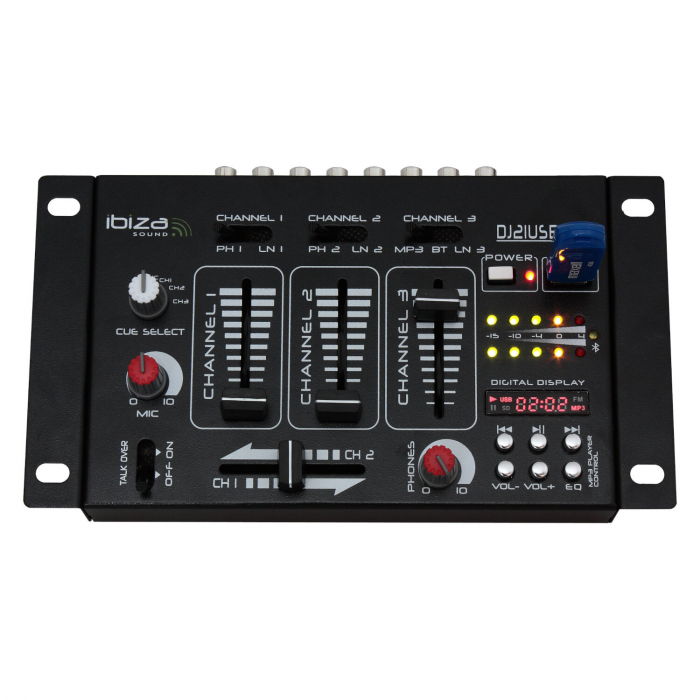 MIXER USB DJ-21USB CU FUNCTIE BLUETOOTH [2]