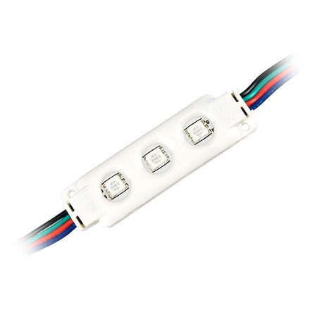 MODUL 3 LED-URI RGB 0.72W SMD5050 IP66 [1]