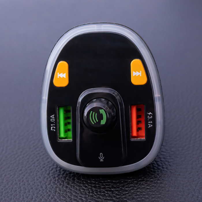 MODULATOR FM CU BLUETOOTH CU 2XUSB [7]