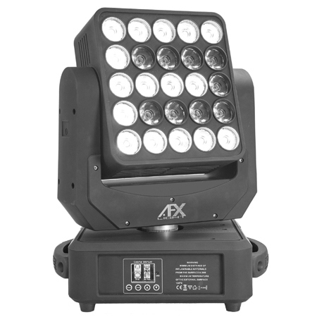 Moving head 25x12w rgbw - afx [1]