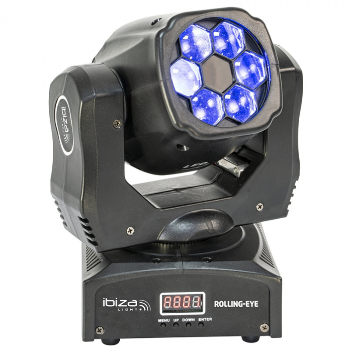 Moving head 6x12w rgbw - Ibiza Light [4]