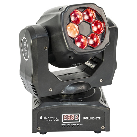 Moving head 6x12w rgbw - Ibiza Light [1]