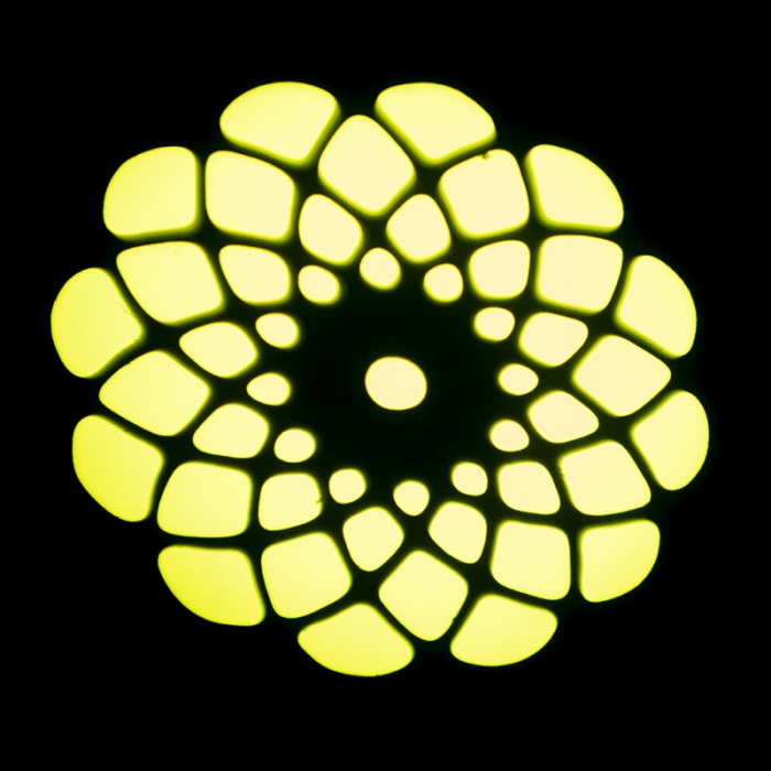 Moving head gobo 30w rgb + inele iluminate [8]
