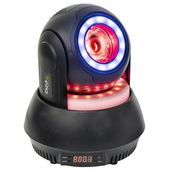 Moving head rgbw 4 in 1 40w + inele iluminate [2]