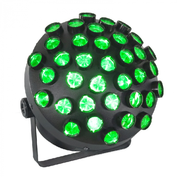 Mushroom rgb led 27x1.5w control dmx proiector [3]