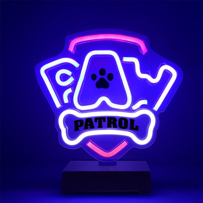 NEON LED PAW PATROL LOGO [4]