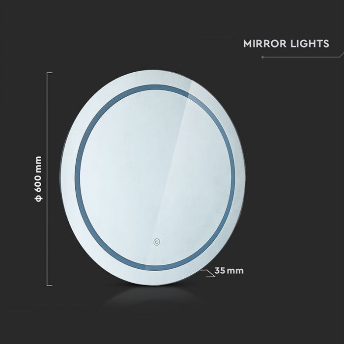 OGLINDA ILUMINATA LED 25W 3 IN 1 IP44 ANTI ABURIRE [4]