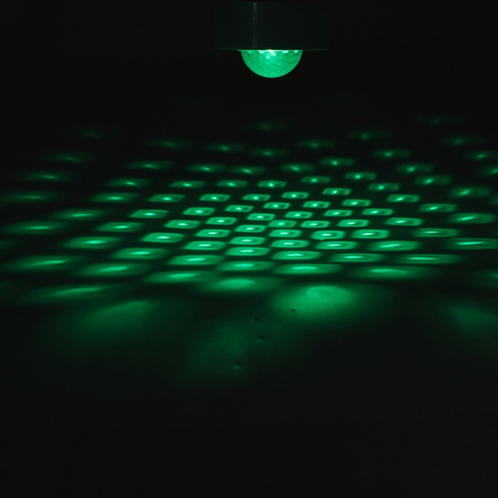 Pachet 4 mini astro rgb cu stroboscop si telecomanda [10]