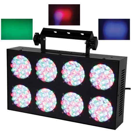 Panou LED 192 RGB, 8-Eyes cu control DMX – Iluminare dinamică pentru evenimente și spectacole [1]